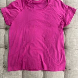 lululemon athletica, Swiftly Tech, short sleeve 2.0, hip length, sz 10